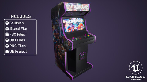 Retro Arcade Machine - 05