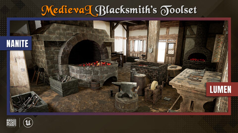 Medieval Blacksmith's Toolset