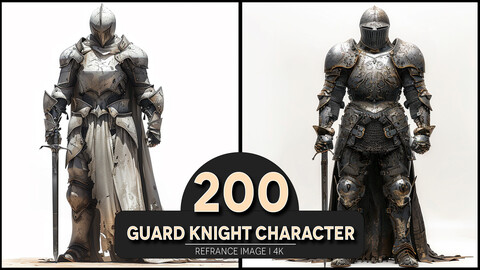 Guard Knight Kharacter 4K Reference/Concept Images