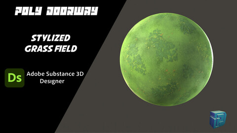 Stylized Grass Field - Substance 3D Designer