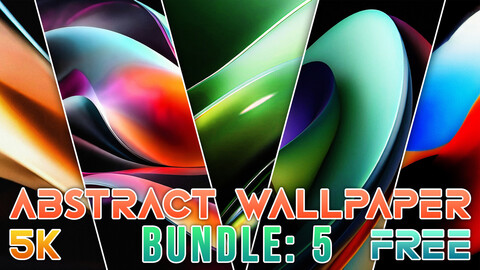 Abstract Wallpaper Bundle | 5 | FREE