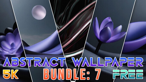 Abstract Wallpaper Bundle | 7 | FREE