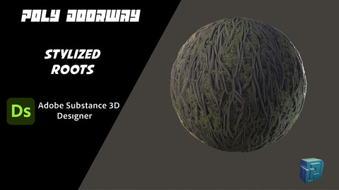 Stylized Tree Roots - Substance 3D Designer