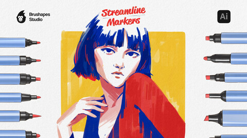 Streamline Markers for Illustrator