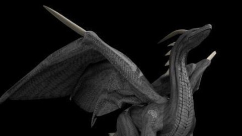 MONSTER ANGRY DRAGON 3D MODEL