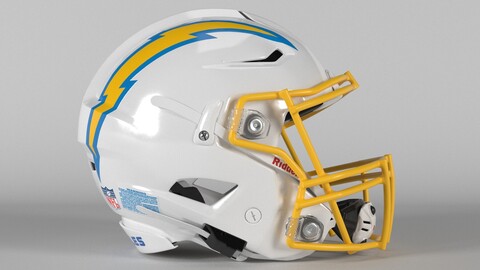 LOS ANGELES CHARGERS Helmet Football AFC WEST PBR