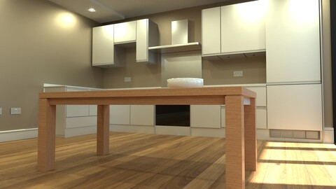 Blender Apartment 3D Model