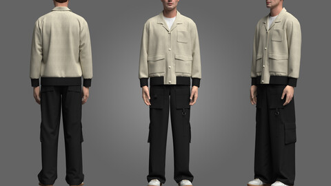 Male Outfit_3D Model