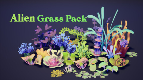 Alien Grass Pack