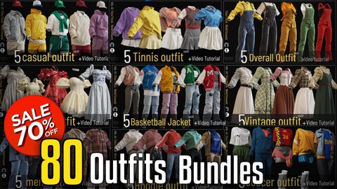 unlimited outfits Bundles-70% off