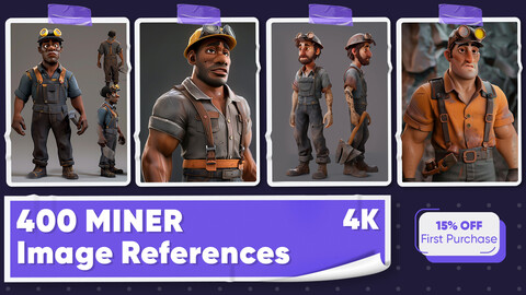 400 Miner Image References - Vol 01