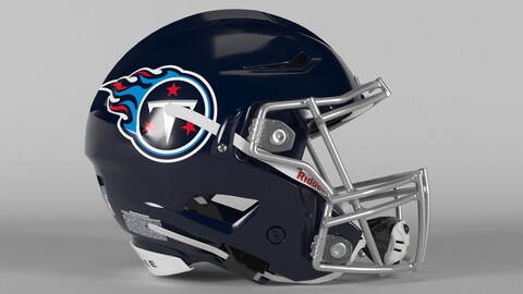 TENNESSEE TITANS Helmet Football AFC SOUTH PBR