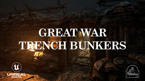 Great War Trench Bunkers (UE5 Environment)