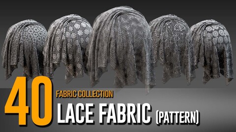 40 Lace Fabric Collection- VOL 11