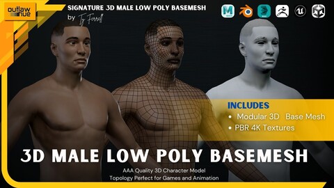 3D Character Basemesh