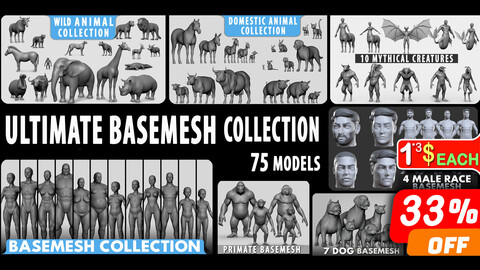 Ultimate Basemesh Collection  - 149.99 99.99