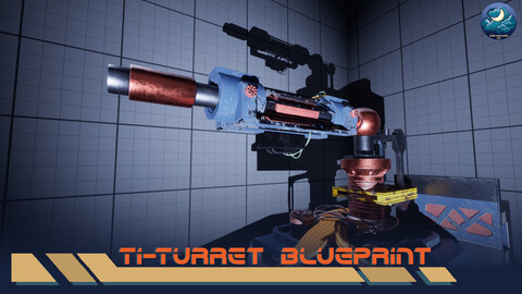 T1-Turret - Unreal Engine 5 Automatic Turret Blueprint