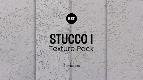 [FREEBIE] Stucco I Texture Pack (4 images)