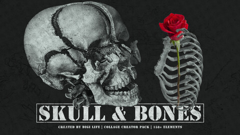 The Skull & Bones Collage Creator