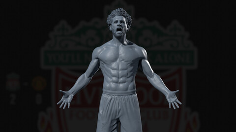 Mo Salah 3D print model