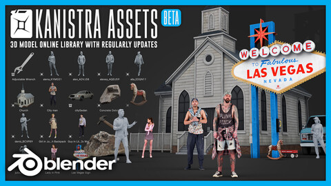 Kanistra Assets Blender Add-on