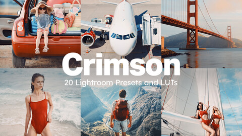 20 Crimson LUTs & Lightroom Presets