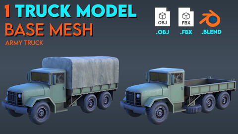 Truck Model | Army Truck