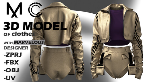 3d model clothes