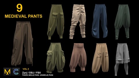 9 MEDIEVAL PANTS