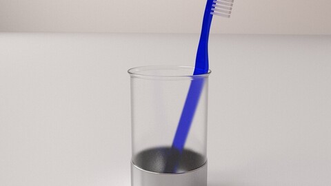 Toothbrush Glass