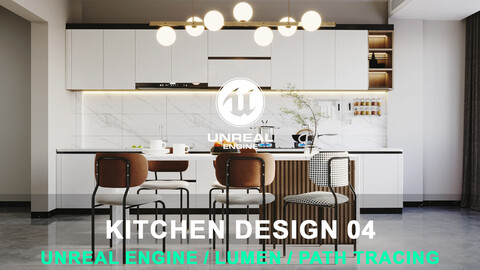 Kitchen Design 04 for Unreal Engine