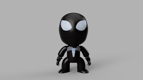 Mini Spider-Man / Symbiote Suit (Peter Parker)