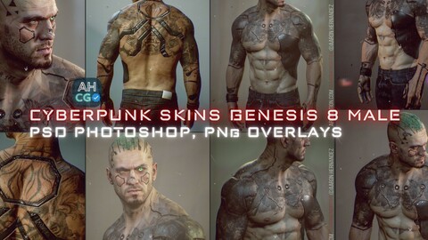 DAZ CYBERPUNK FOR GENESIS 8 MALE