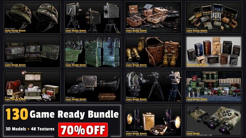 130 Game Ready Bundle-70% OFF