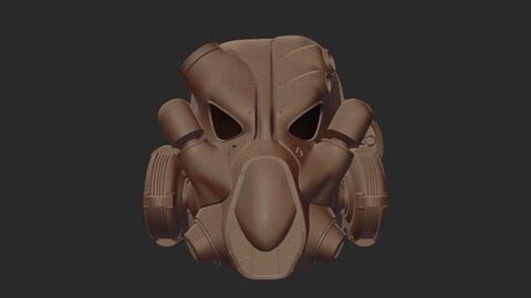 NEW X-01 Power Armor Helmet Printable STL