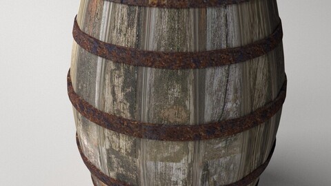 Wooden Barrel