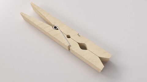 Wooden Clothespin