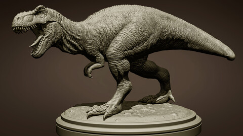 T-rex 3d model for printing