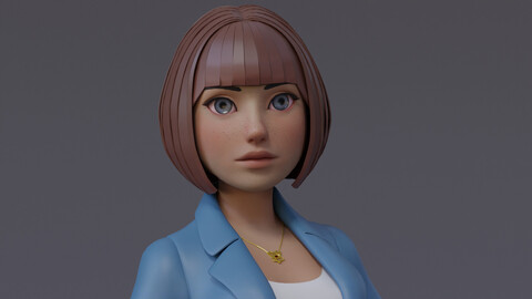 Anna Cartoon Girl Rig