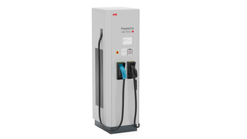 ABB Terra 124 CC EV Charging Station | 3D Model