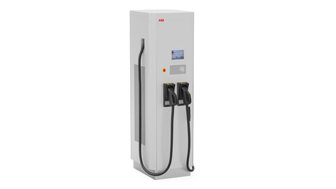 ABB Terra 94 CC EV Electric Car Charging station | 3D Model