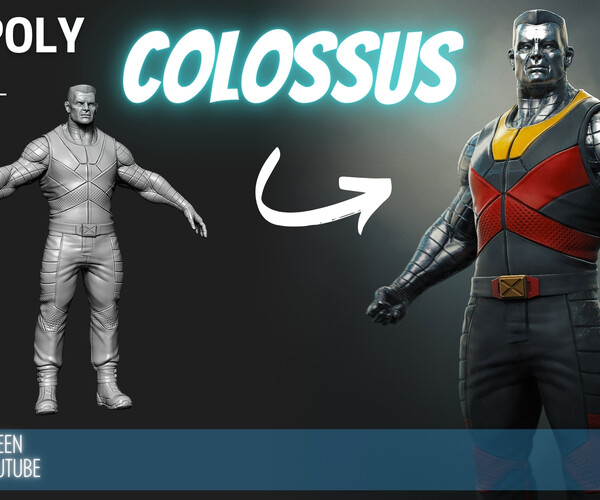 ArtStation - FREE ZBrush Model: Colossus High Poly ZTL | Resources