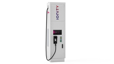 EV Ionity Charging Station 1 3D Model