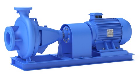 Centrifugal Pump 3D Model