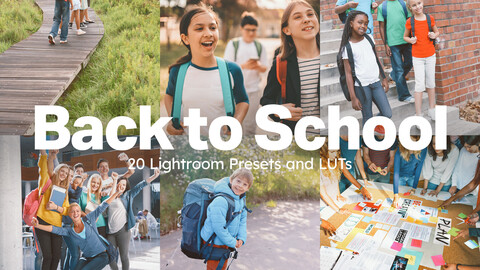 20 Back to School LUTs & Lightroom Presets