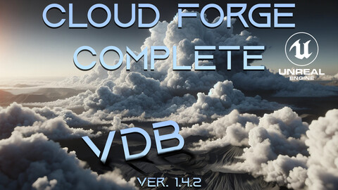 Cloud Forge Complete 1.4.3 Unreal Engine 5.3 - 5.4 - VDB Clouds