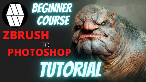 MLW_Creative - ZBRUSH to PHOTOSHOP FULL TUTORIAL