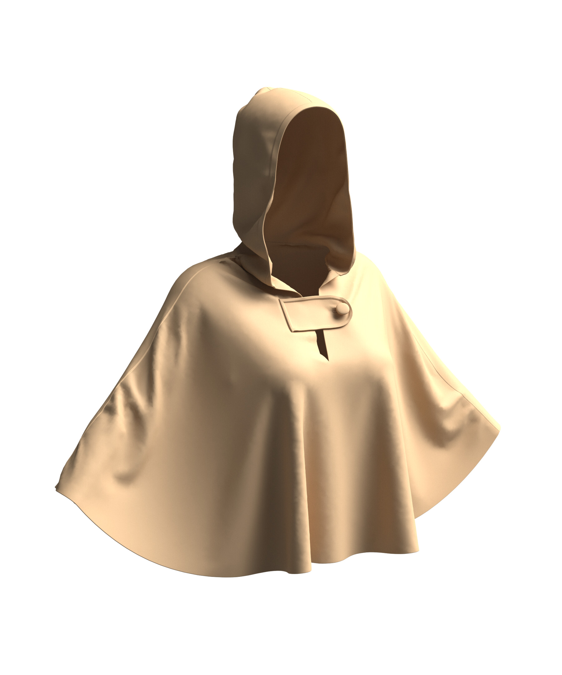 ArtStation - 27 HOODED CLOAK | Game Assets