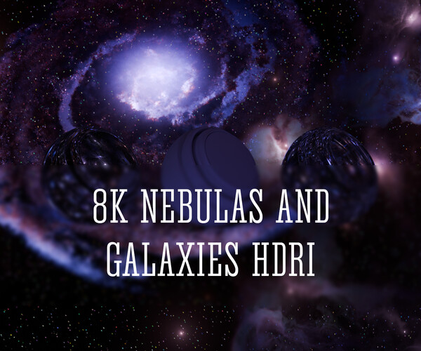 ArtStation - Nebulas And Galaxies 8k HDRi | Resources