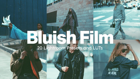 20 Bluish Film LUTs & Lightroom Presets